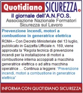 informa con quotidiano sicurezza