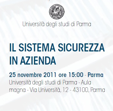 Convegno Università Parma