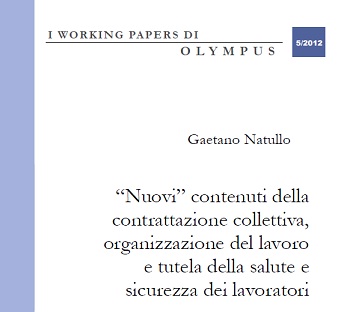 I Working Papers di Olympus