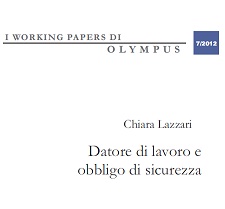 Datore di lavoro e sicurezza