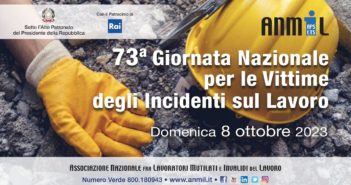 Anmil giornata nazionale per vittime incidenti sul lavoro